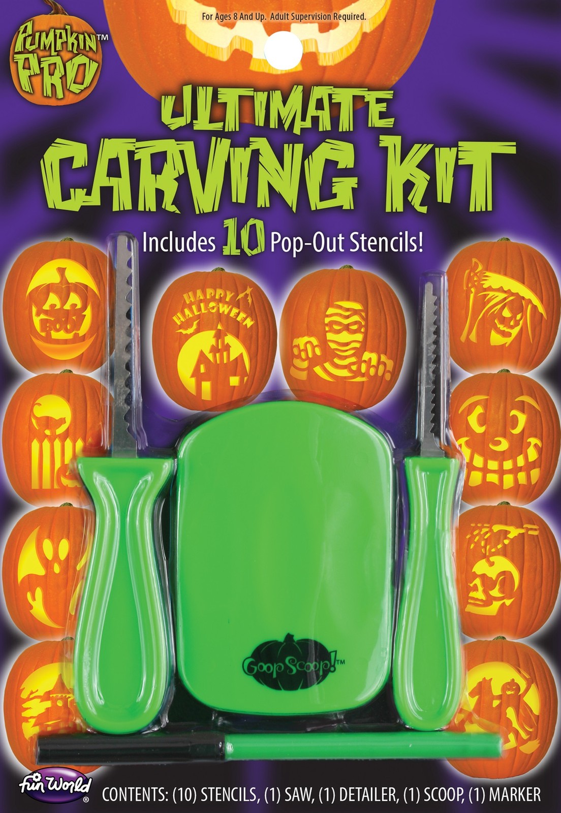 Ultimate Pumpkin Carving Kit