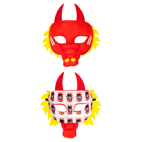 ST. GEORGE ILLAWARRA DRAGONS - Mini Mascot Mask